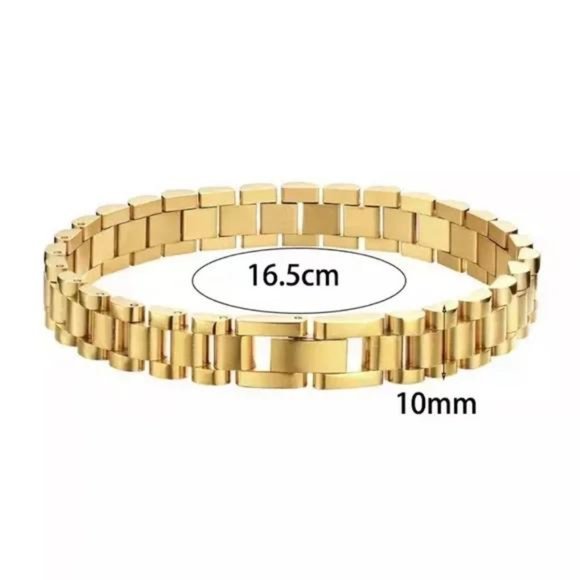 NEW 18K GOLD HIPHOP BANGLE BRACELET, NICE BRACELET, CUTE BRACELET - Picture 6 of 6
